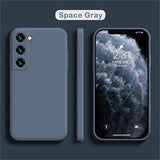 Lyxigt Silikonskal för Samsung Galaxy S23/S24 – Tunt & Elegant Skydd | MyPhonify