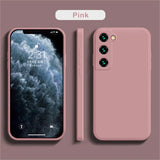 Lyxigt Silikonskal för Samsung Galaxy S23/S24 – Tunt & Elegant Skydd | MyPhonify