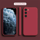 Lyxigt Silikonskal för Samsung Galaxy S23/S24 – Tunt & Elegant Skydd | MyPhonify