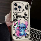 Disney Stitch Jordgubb iPhone Skal – Sött & Skyddande Motiv | MyPhonify