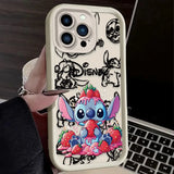 Disney Stitch Jordgubb iPhone Skal – Sött & Skyddande Motiv | MyPhonify