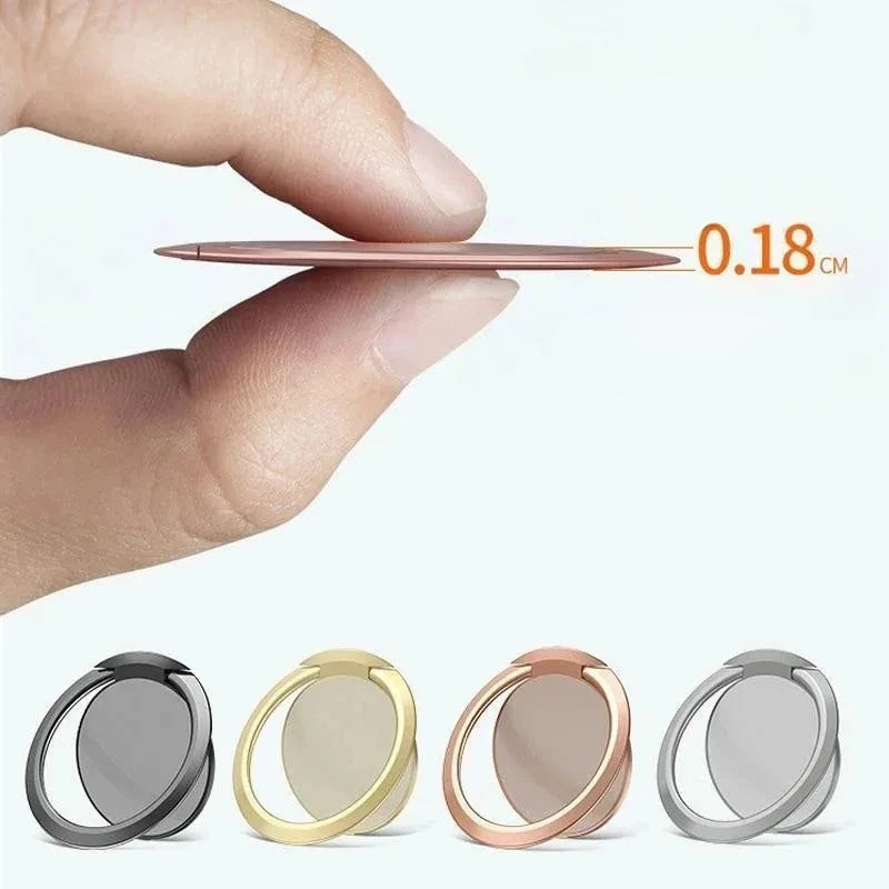 Metall Fingerring Mobilhållare – Roterbar & Elegant Design | MyPhonify