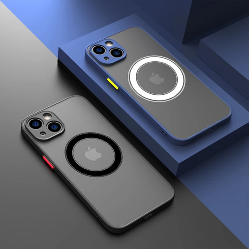 MagSafe Laddfodral för iPhone – Trådlös Laddning & Skydd (14/15/16/XS/XR/X) | MyPhonify